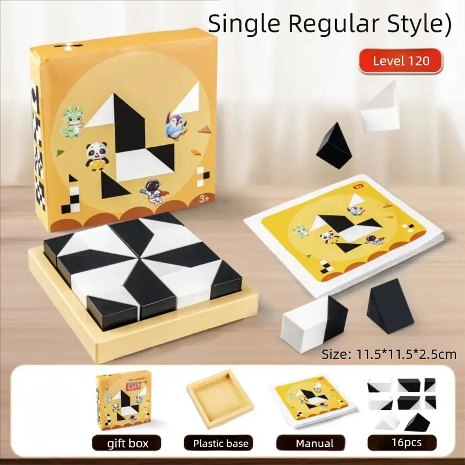 120-Level Hidden Block Puzzle – Logic Toy 7