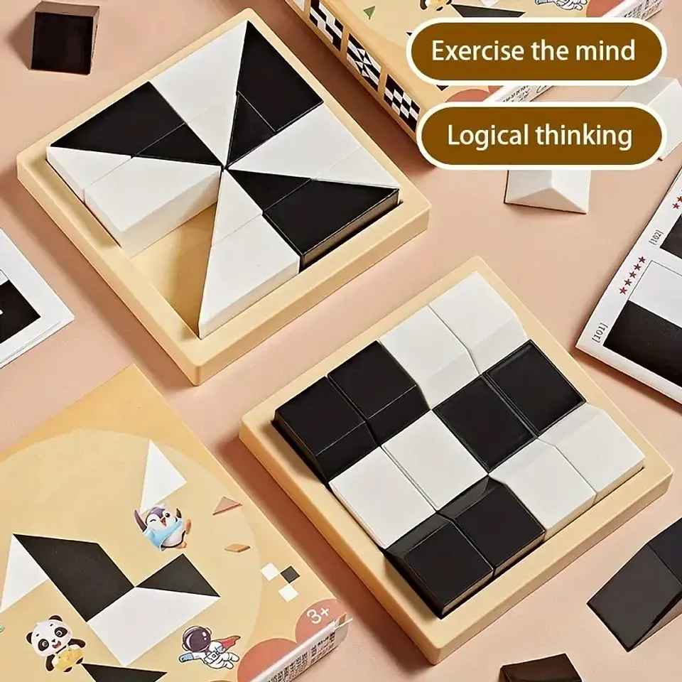 120-Level Hidden Block Puzzle – Logic Toy 9