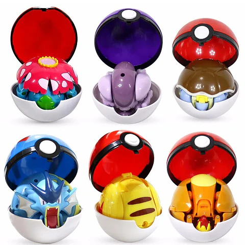 Transforming Ball Creature Figures – 18 Styles