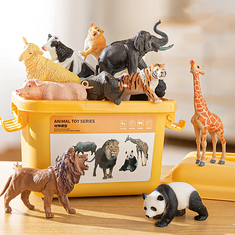 Wild Animal Figure Set – Early Education Kit