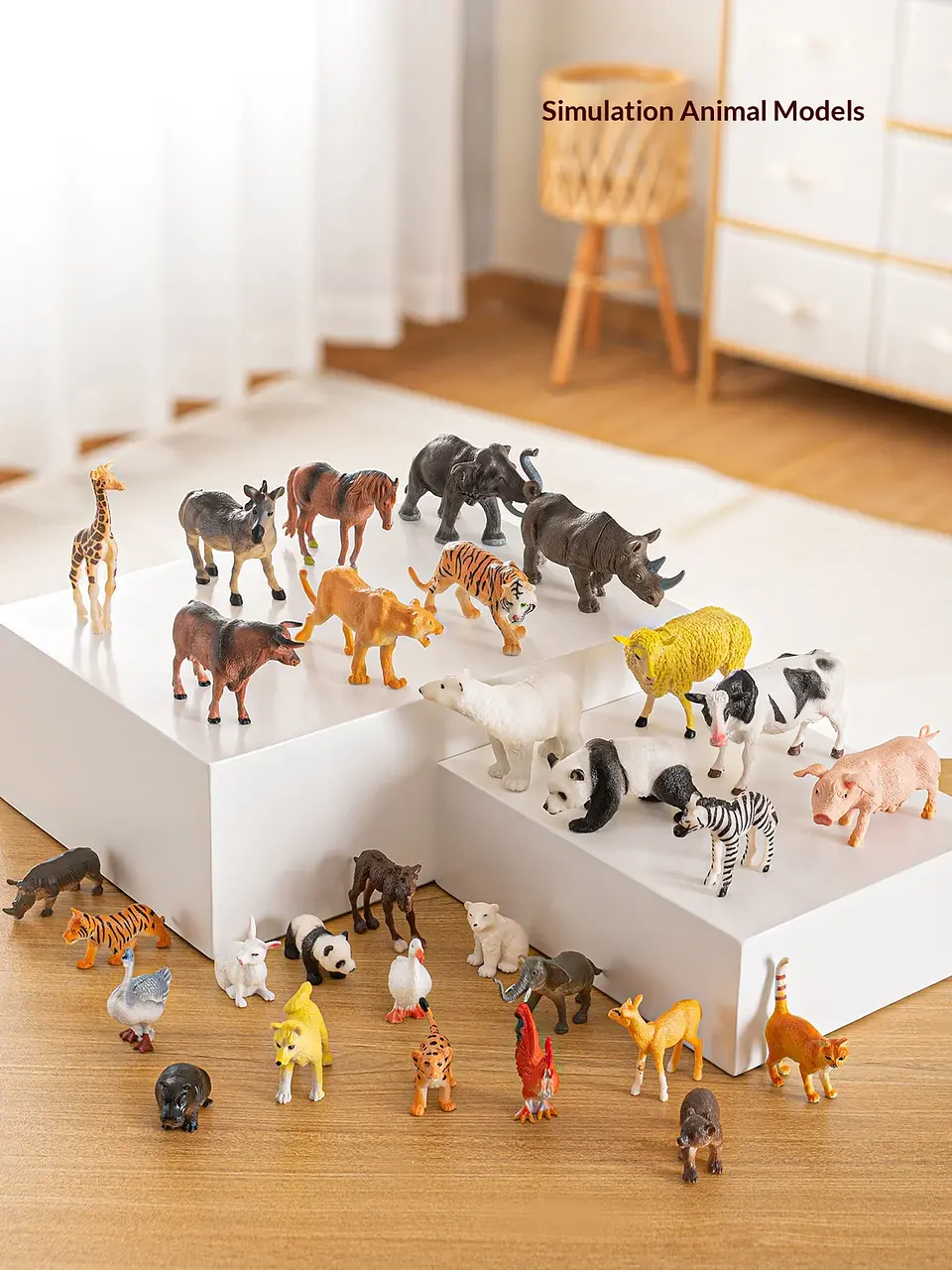 Wild Animal Figure Set – Early Education Kit 17
