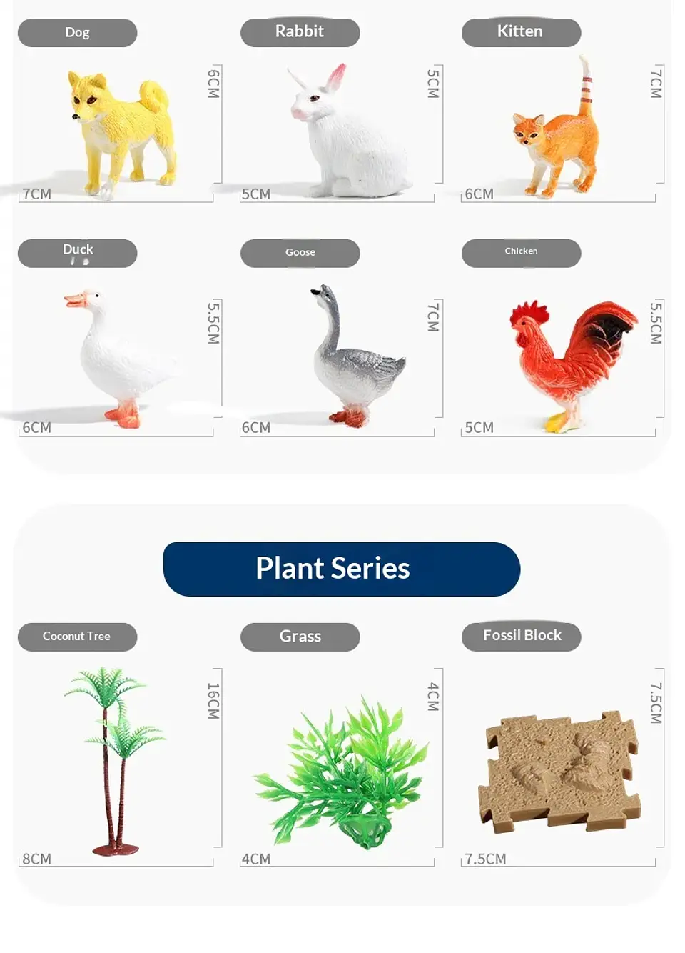Wild Animal Figure Set – Early Education Kit 25
