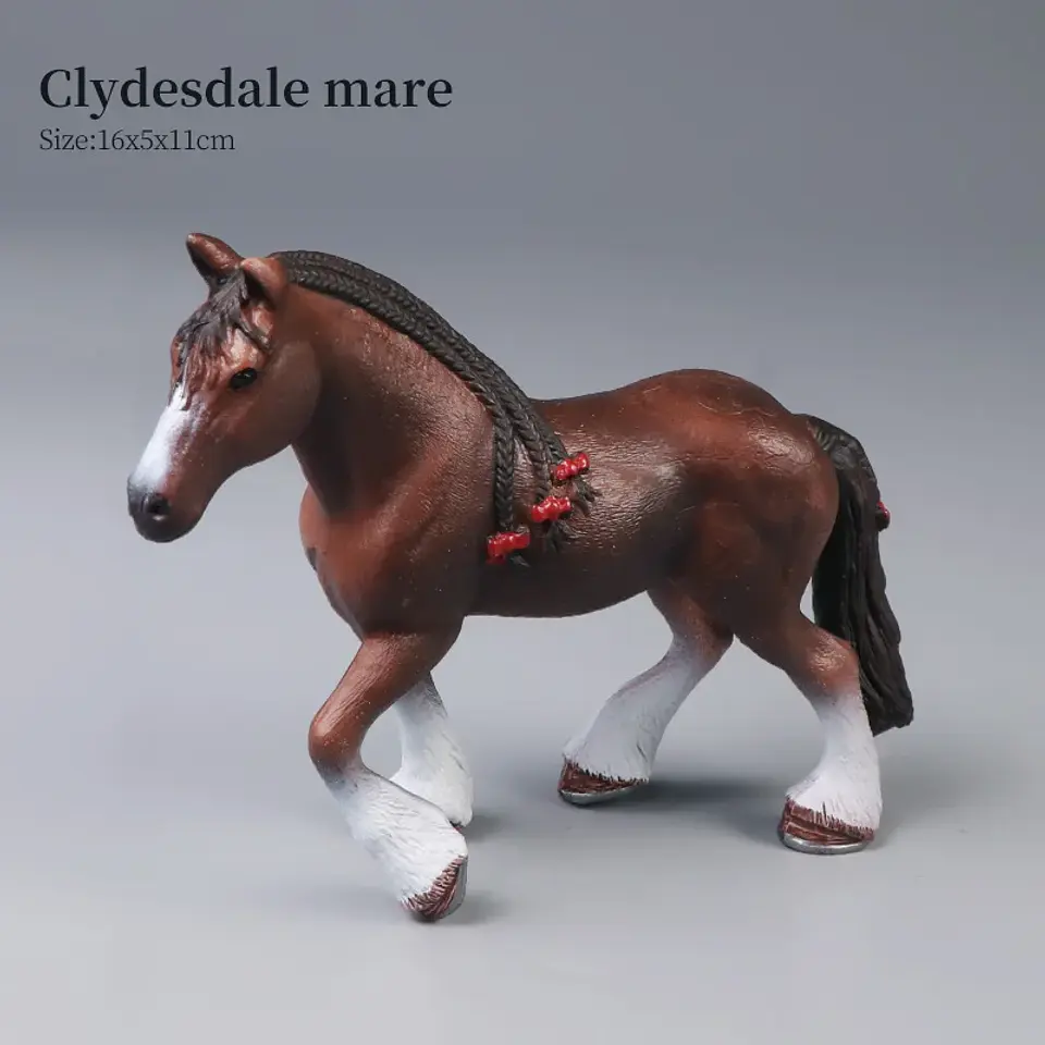 Farm Animal Figure Set – Realistic PVC Models 9