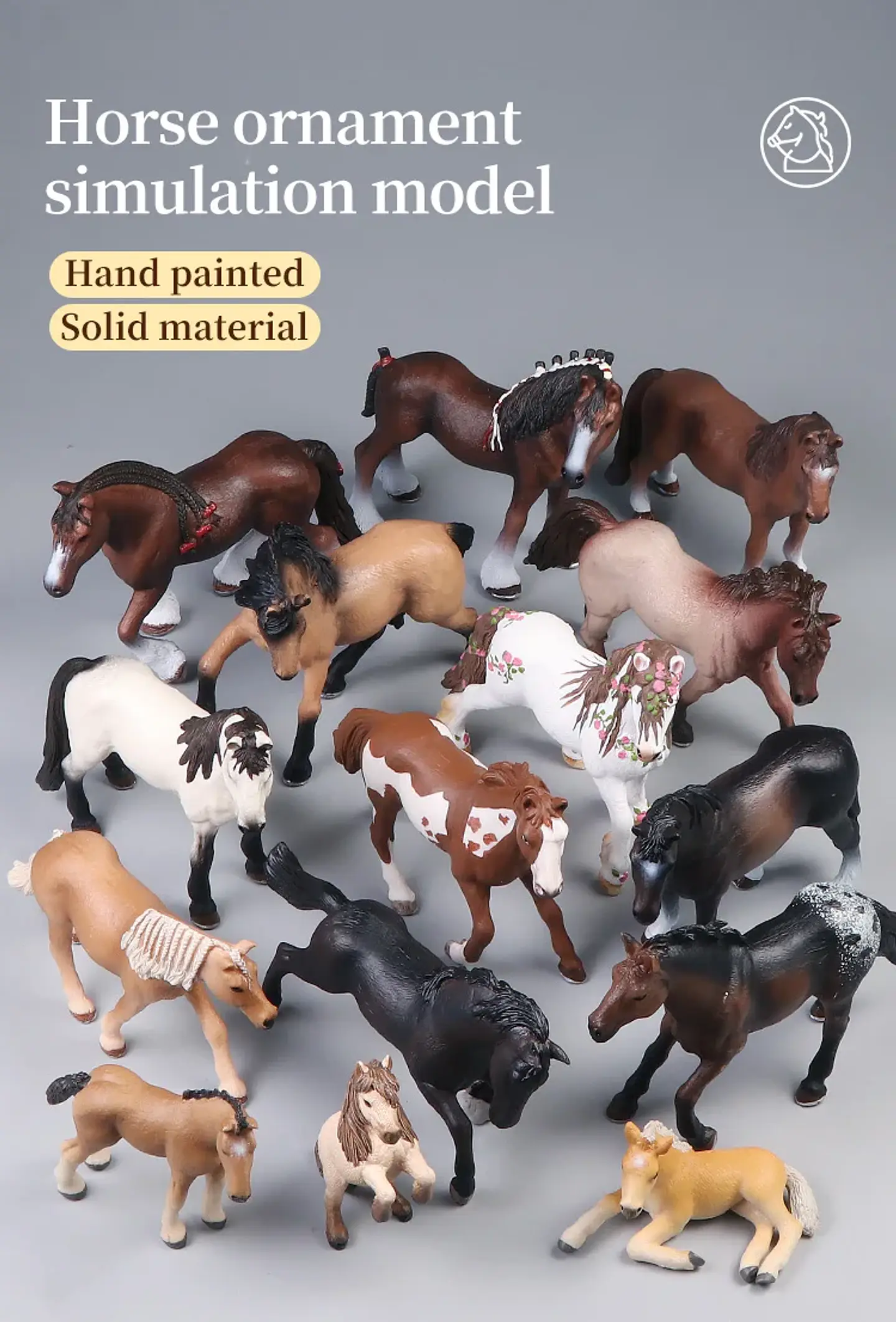 Farm Animal Figure Set – Realistic PVC Models 22