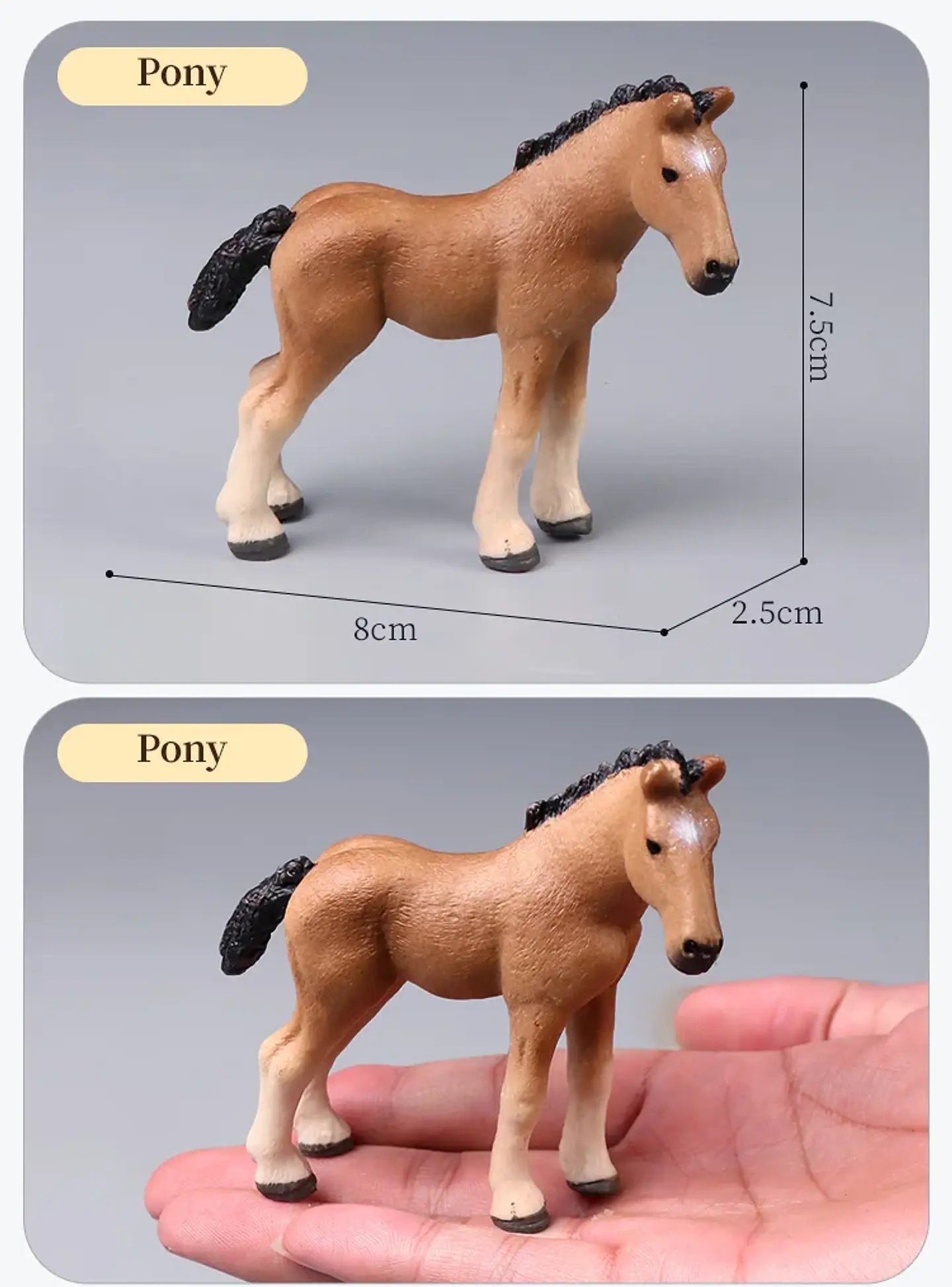 Farm Animal Figure Set – Realistic PVC Models 25