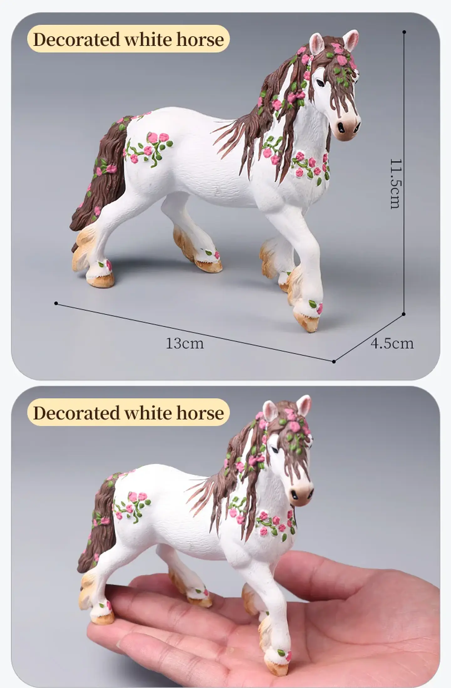 Farm Animal Figure Set – Realistic PVC Models 29