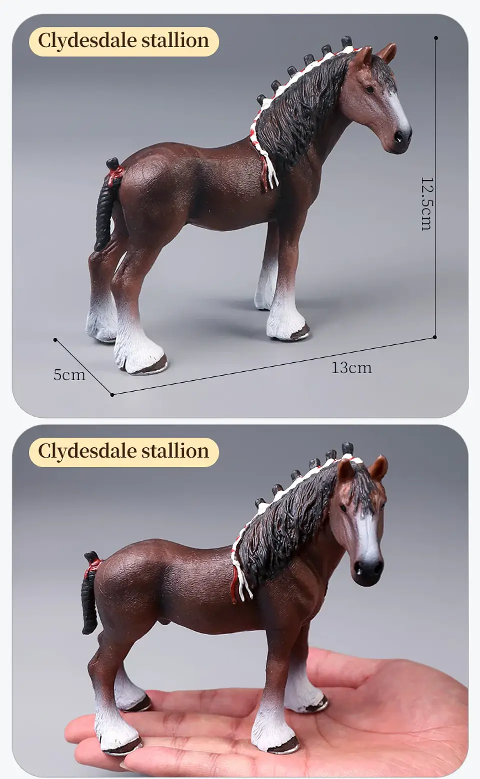 Farm Animal Figure Set – Realistic PVC Models 30