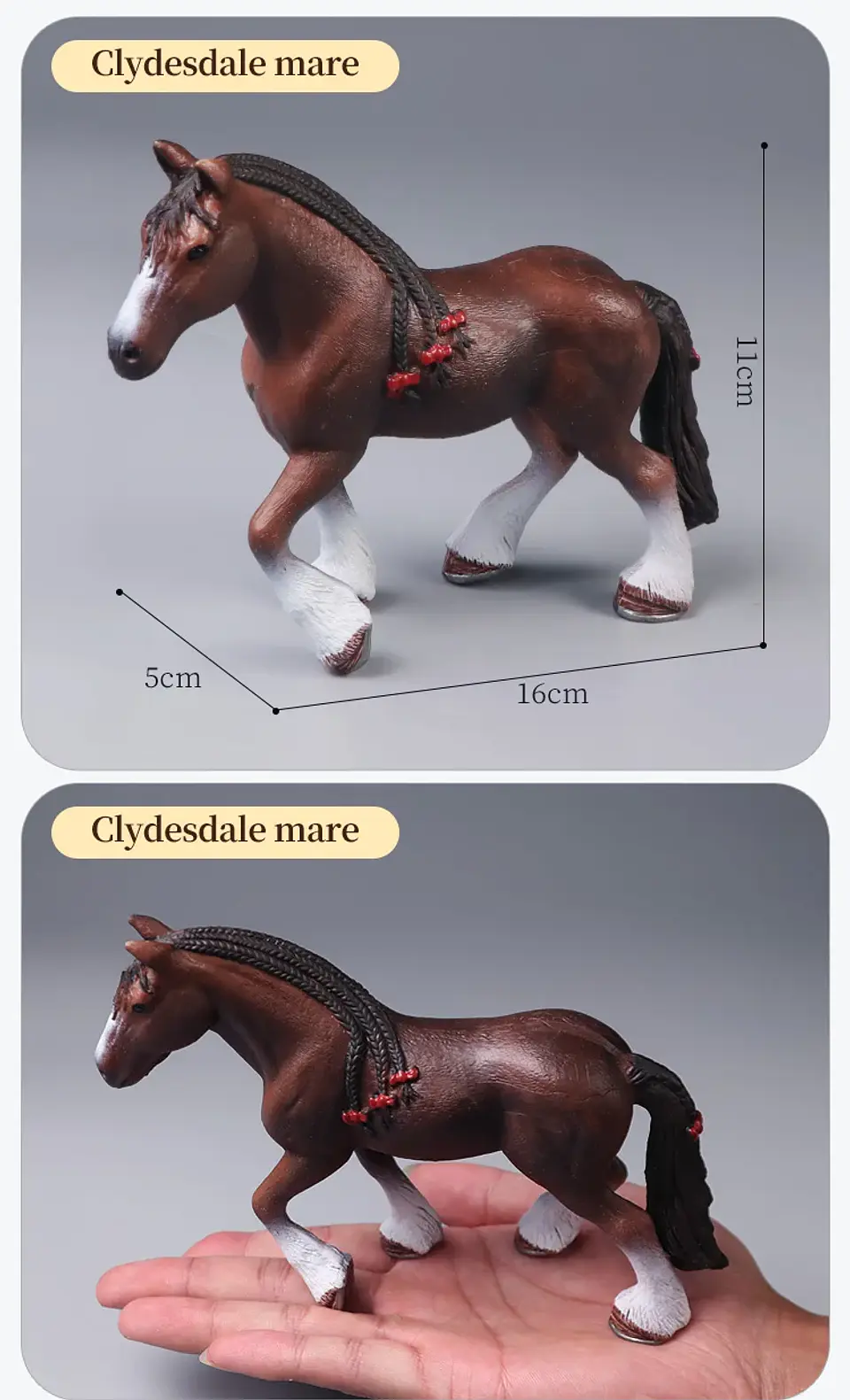 Farm Animal Figure Set – Realistic PVC Models 31