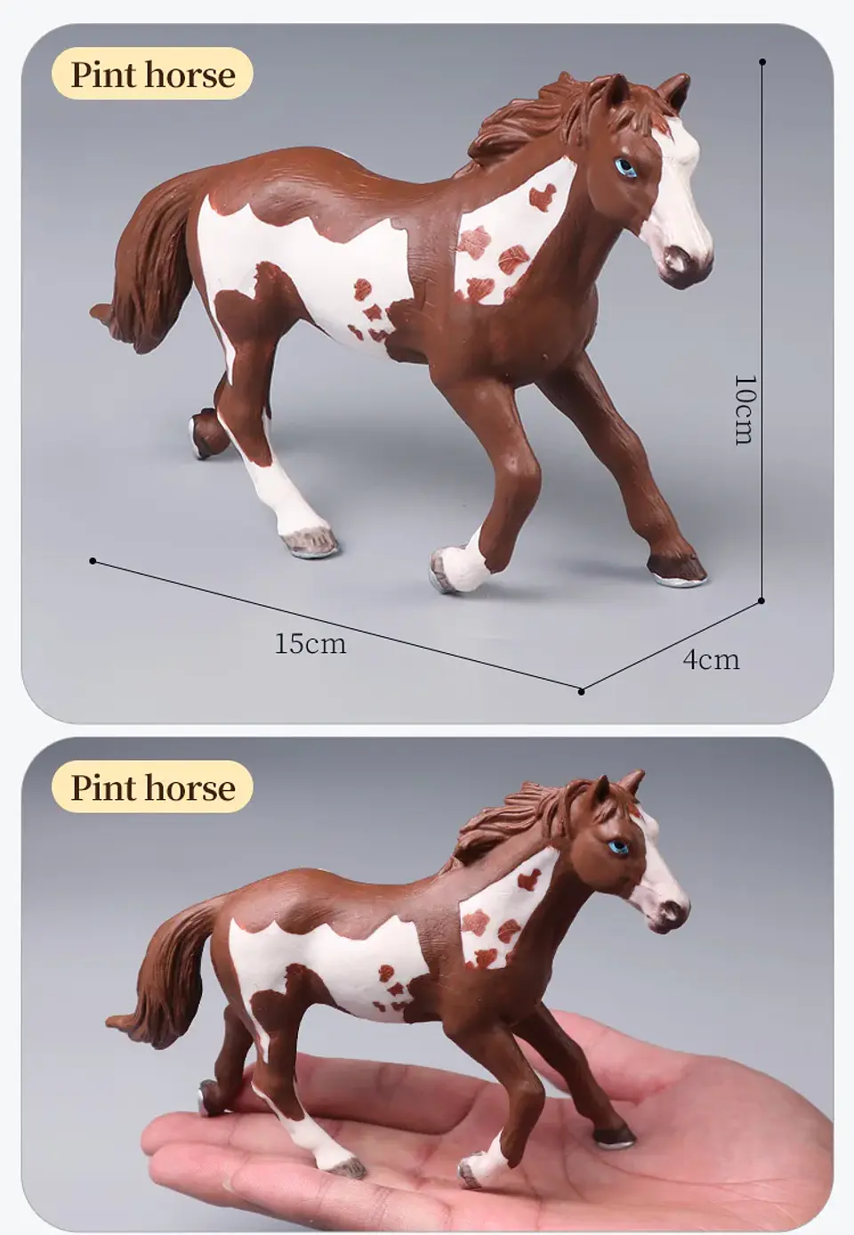 Farm Animal Figure Set – Realistic PVC Models 36