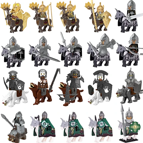 Medieval Military Building Block Set – Warriors