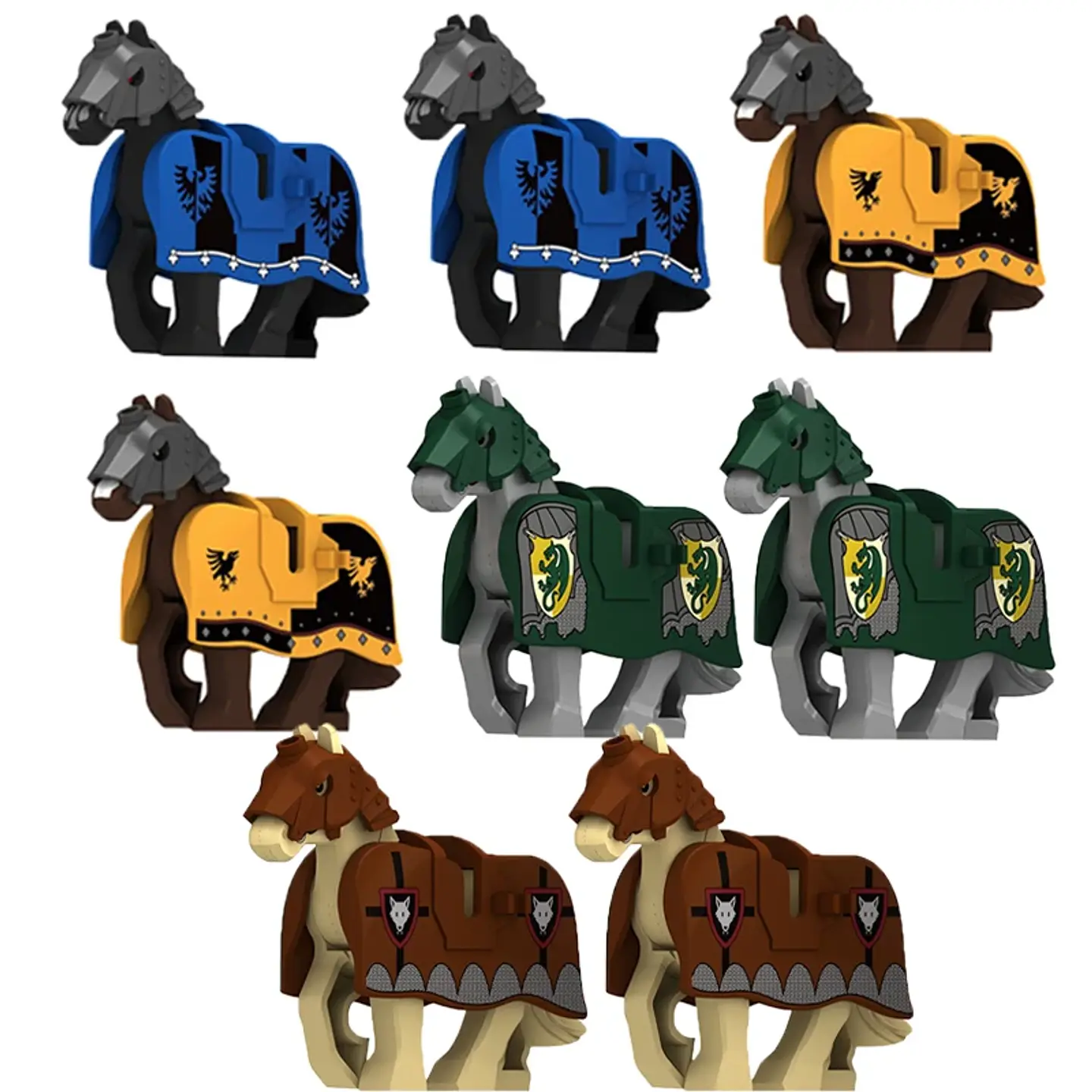Medieval Military Building Block Set – Warriors 2