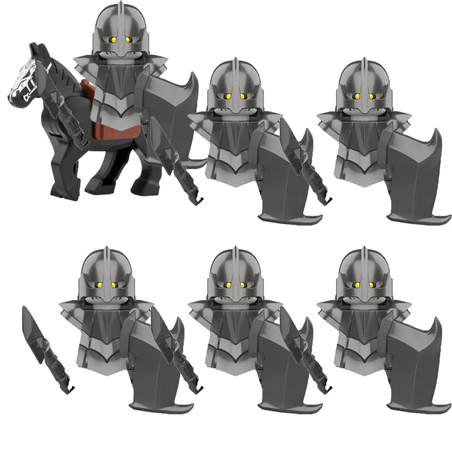 Medieval Military Building Block Set – Warriors 11