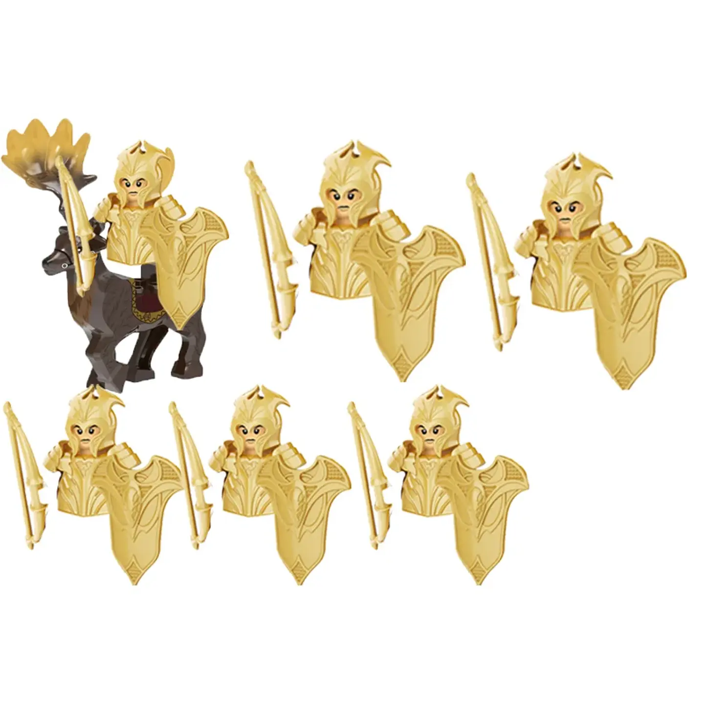 Medieval Military Building Block Set – Warriors 12