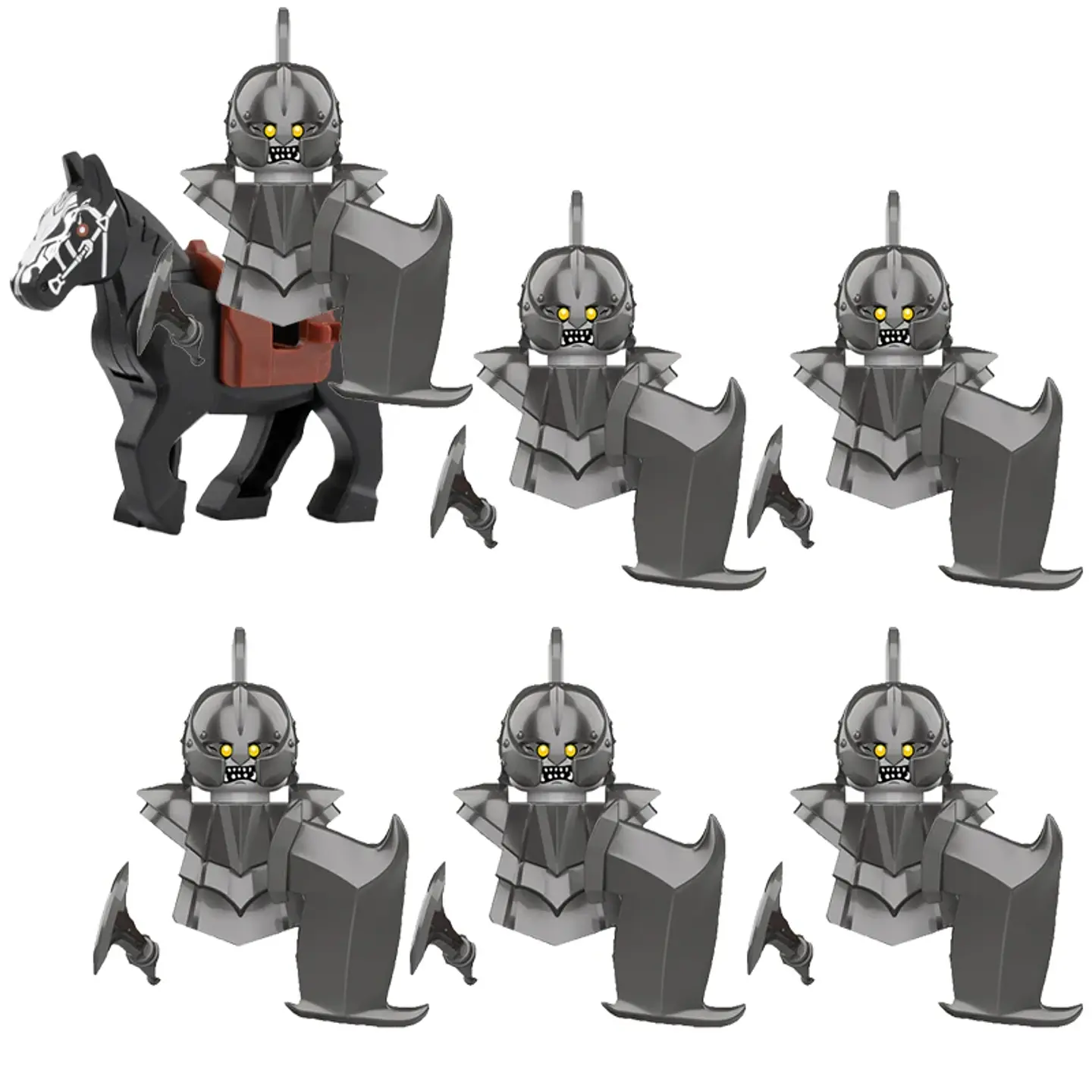 Medieval Military Building Block Set – Warriors 15