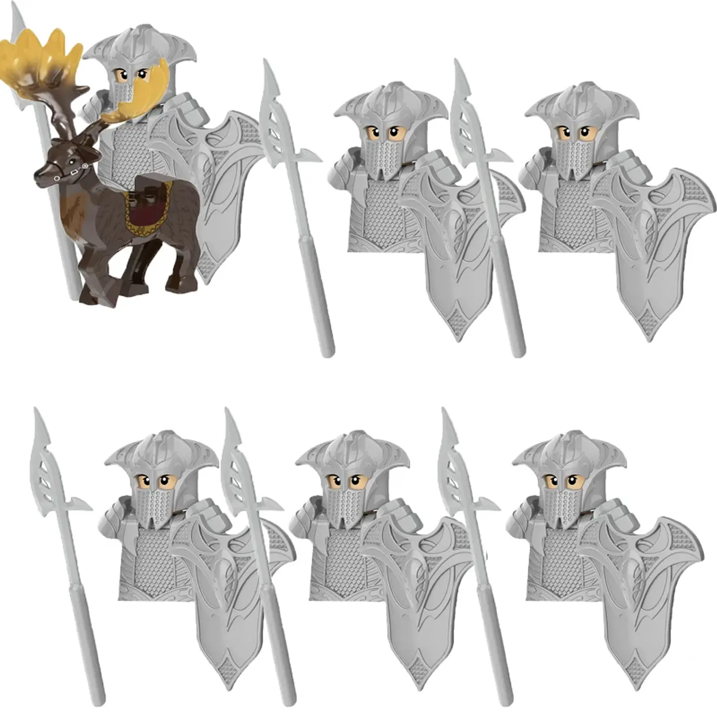 Medieval Military Building Block Set – Warriors 18