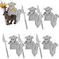 Medieval Military Building Block Set – Warriors - thumbnail 18