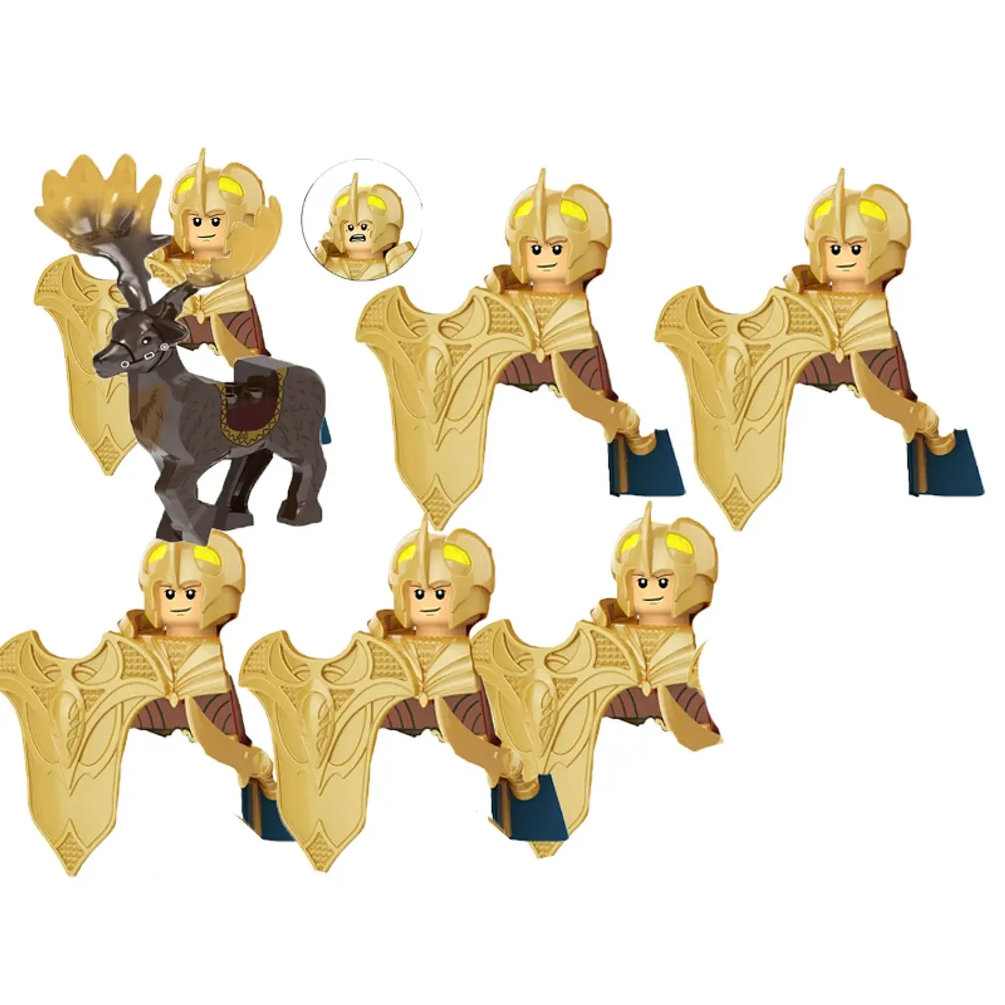 Medieval Military Building Block Set – Warriors 19