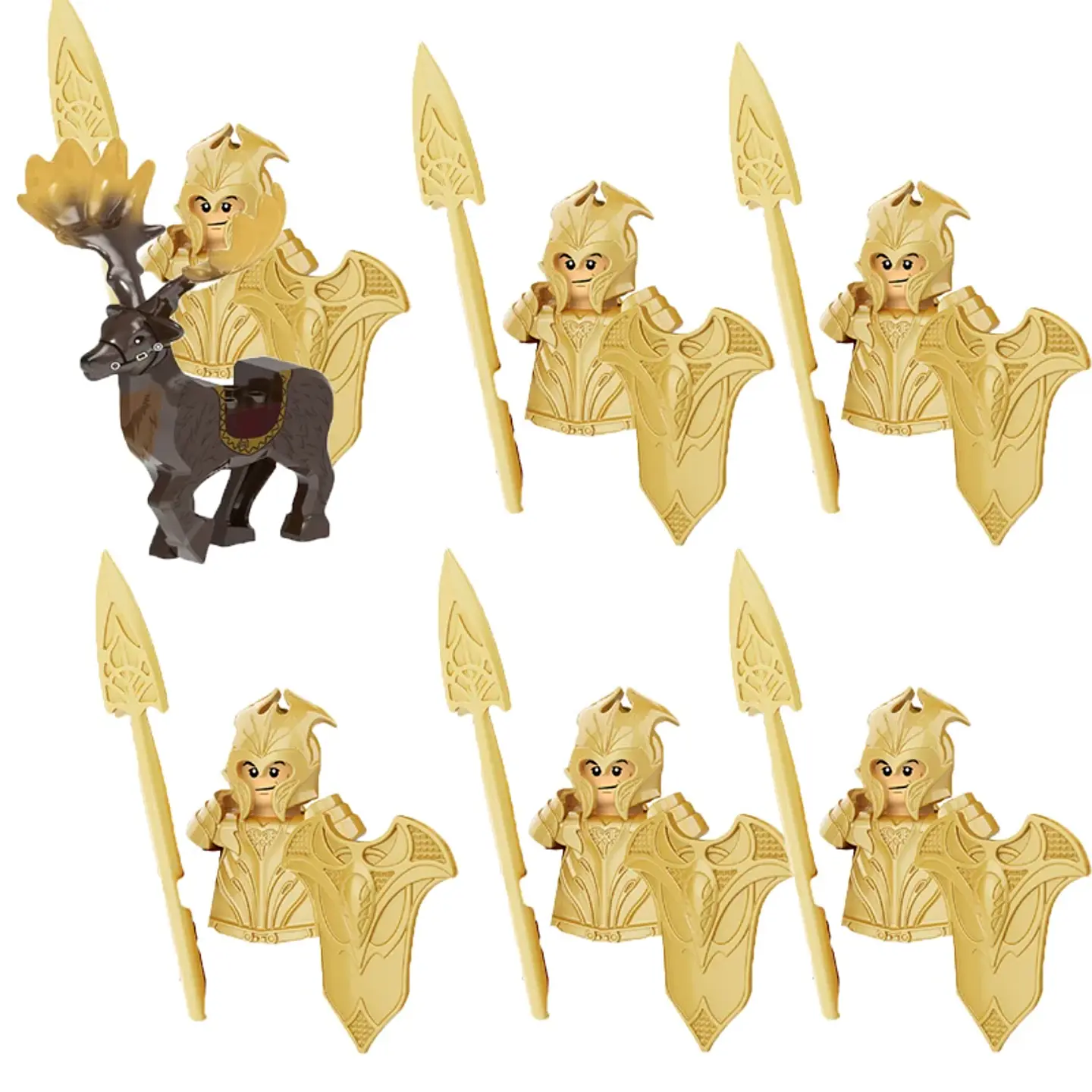 Medieval Military Building Block Set – Warriors 20