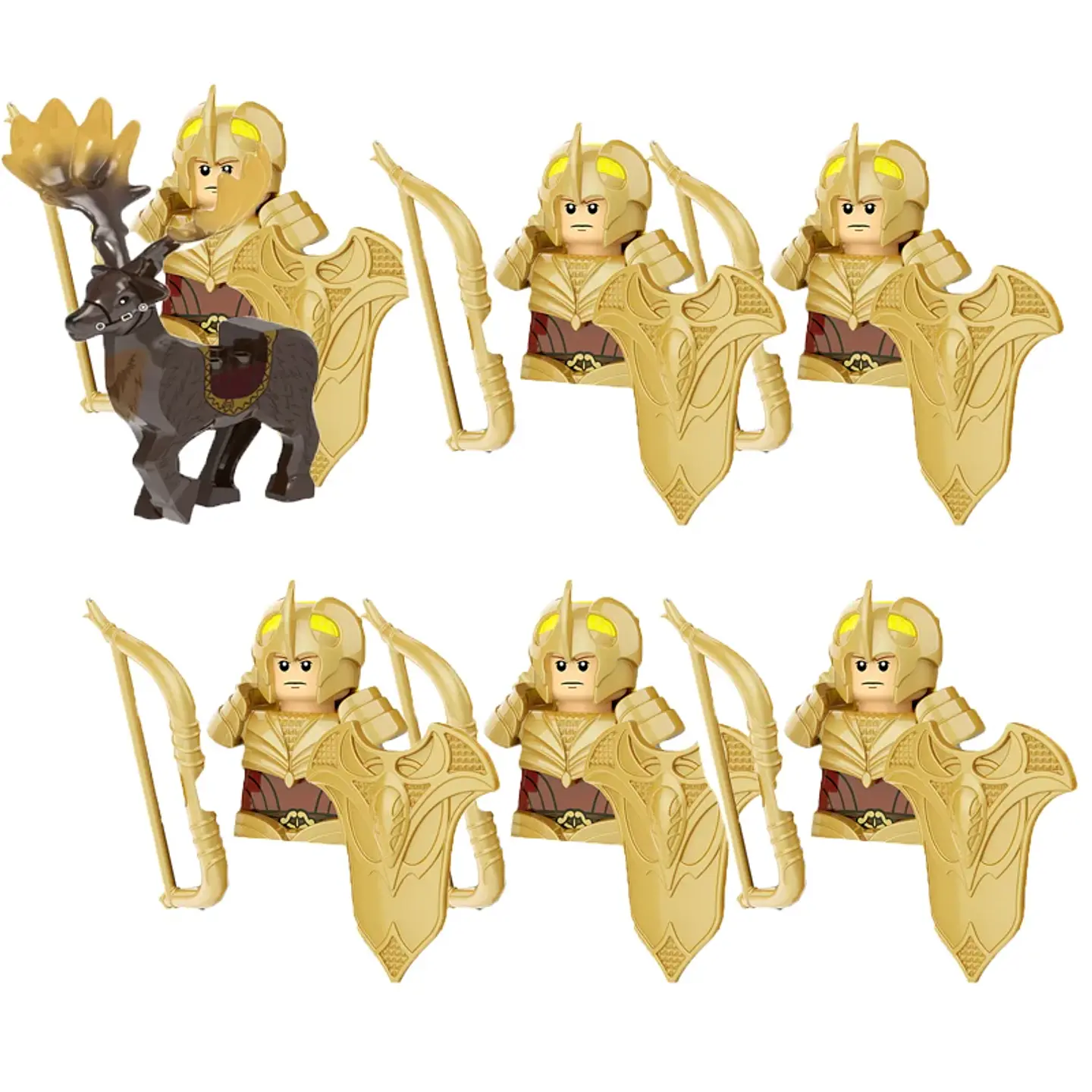 Medieval Military Building Block Set – Warriors 21