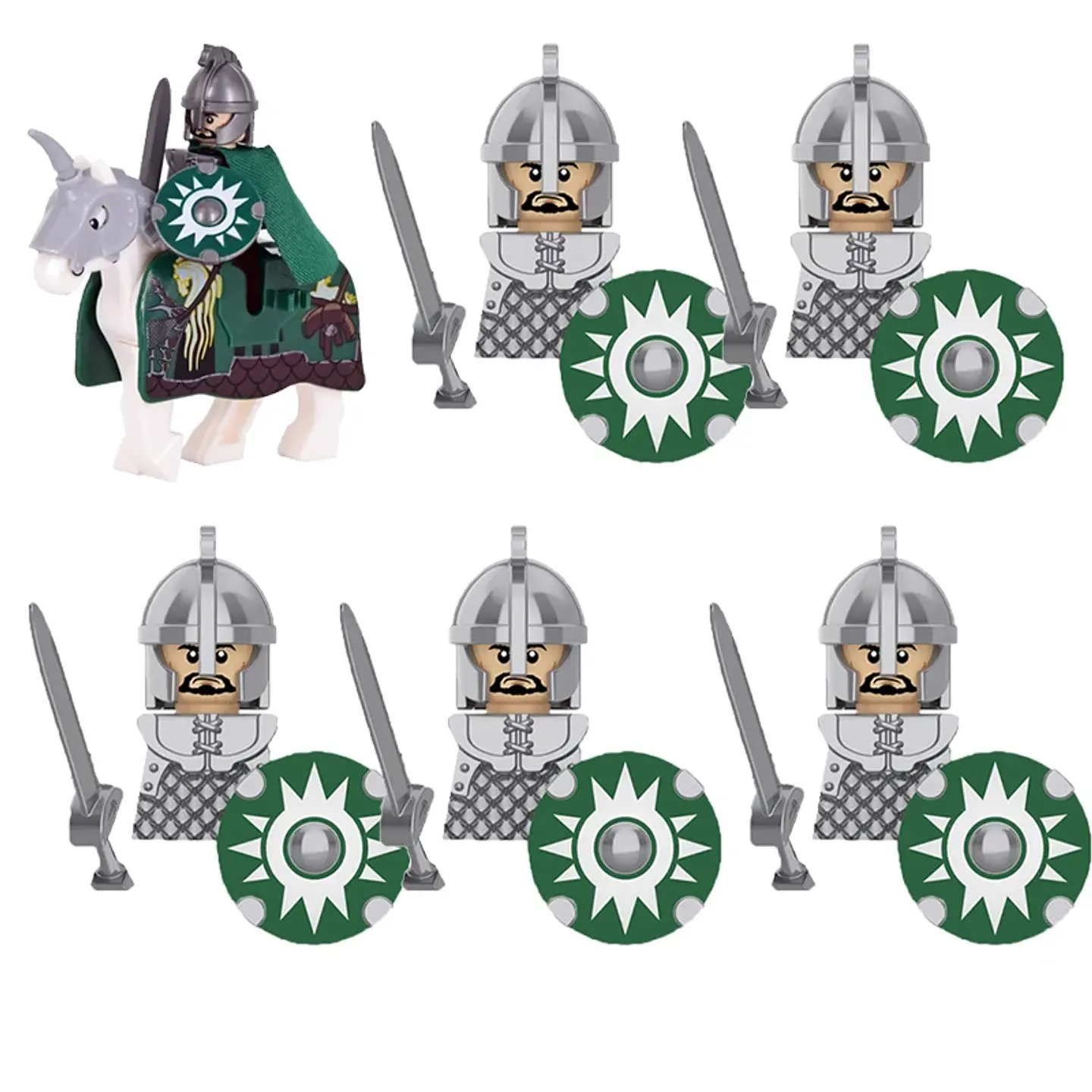 Medieval Military Building Block Set – Warriors 22