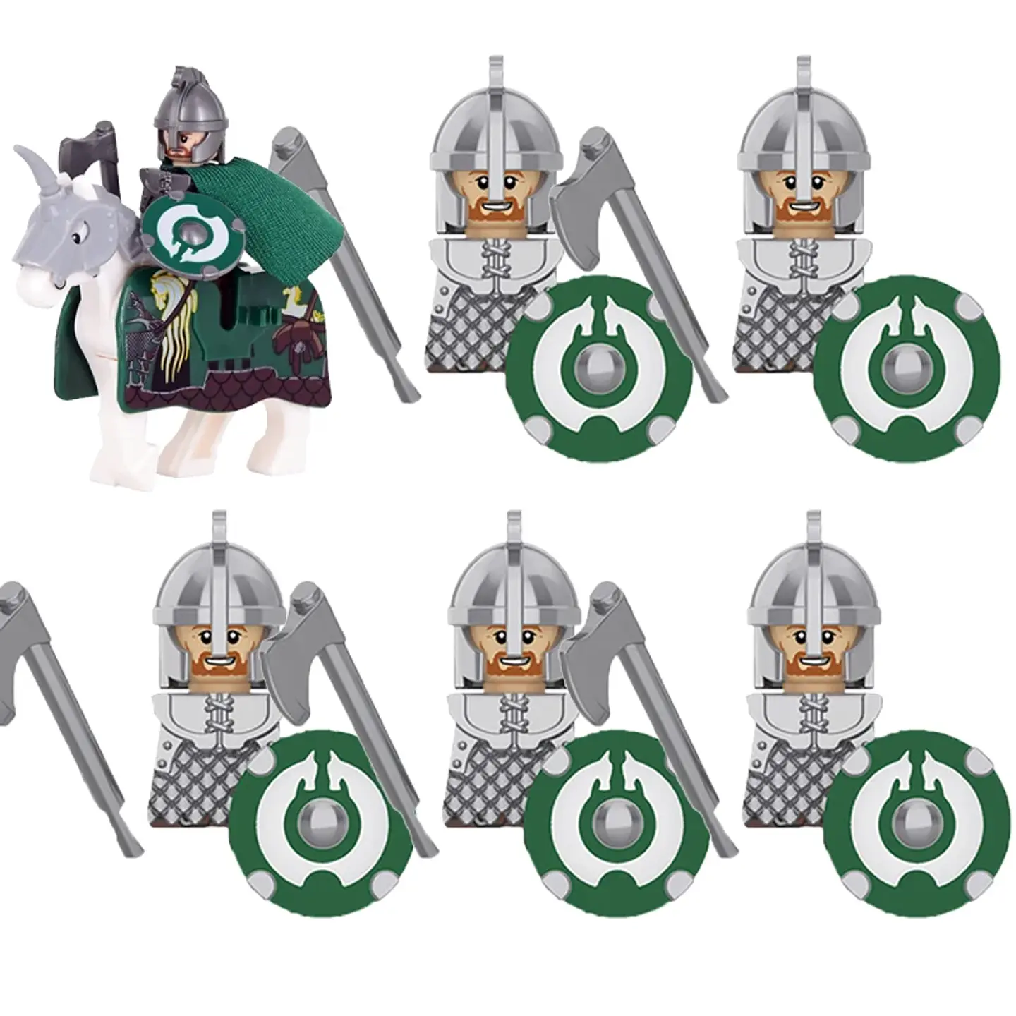 Medieval Military Building Block Set – Warriors 32