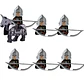 Medieval Military Building Block Set – Warriors - thumbnail 37