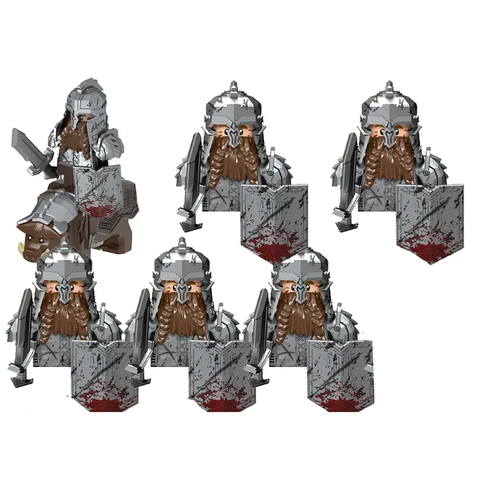 Medieval Military Building Block Set – Warriors 45