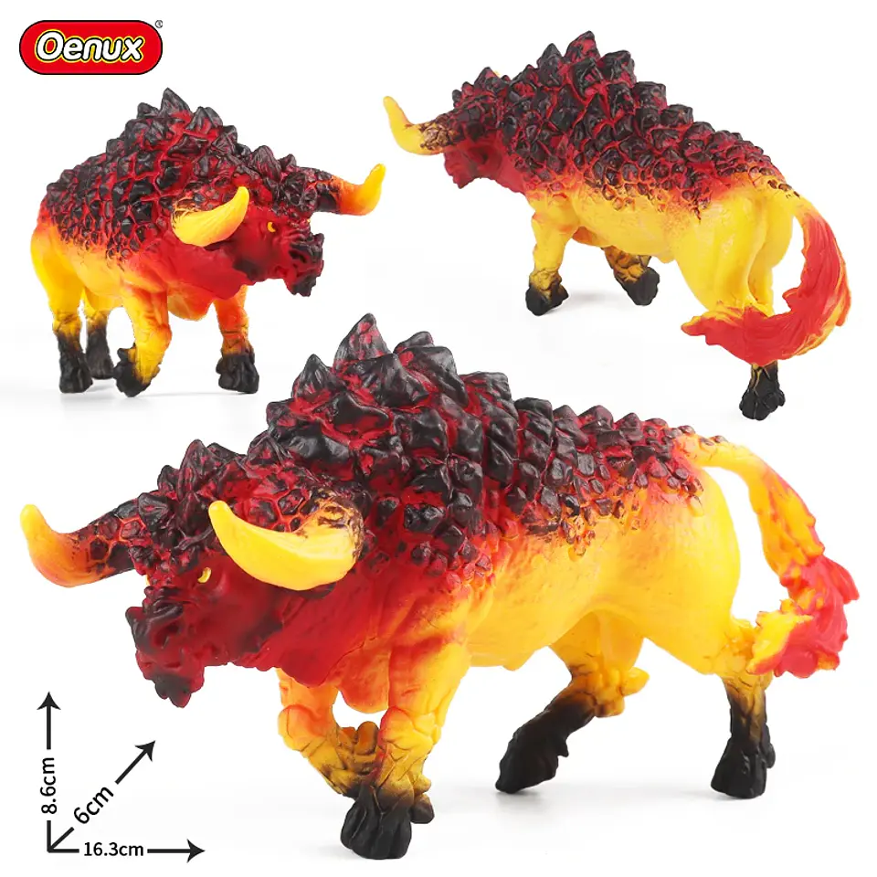 Mythical Creature Figure Collection – PVC Dragons 3