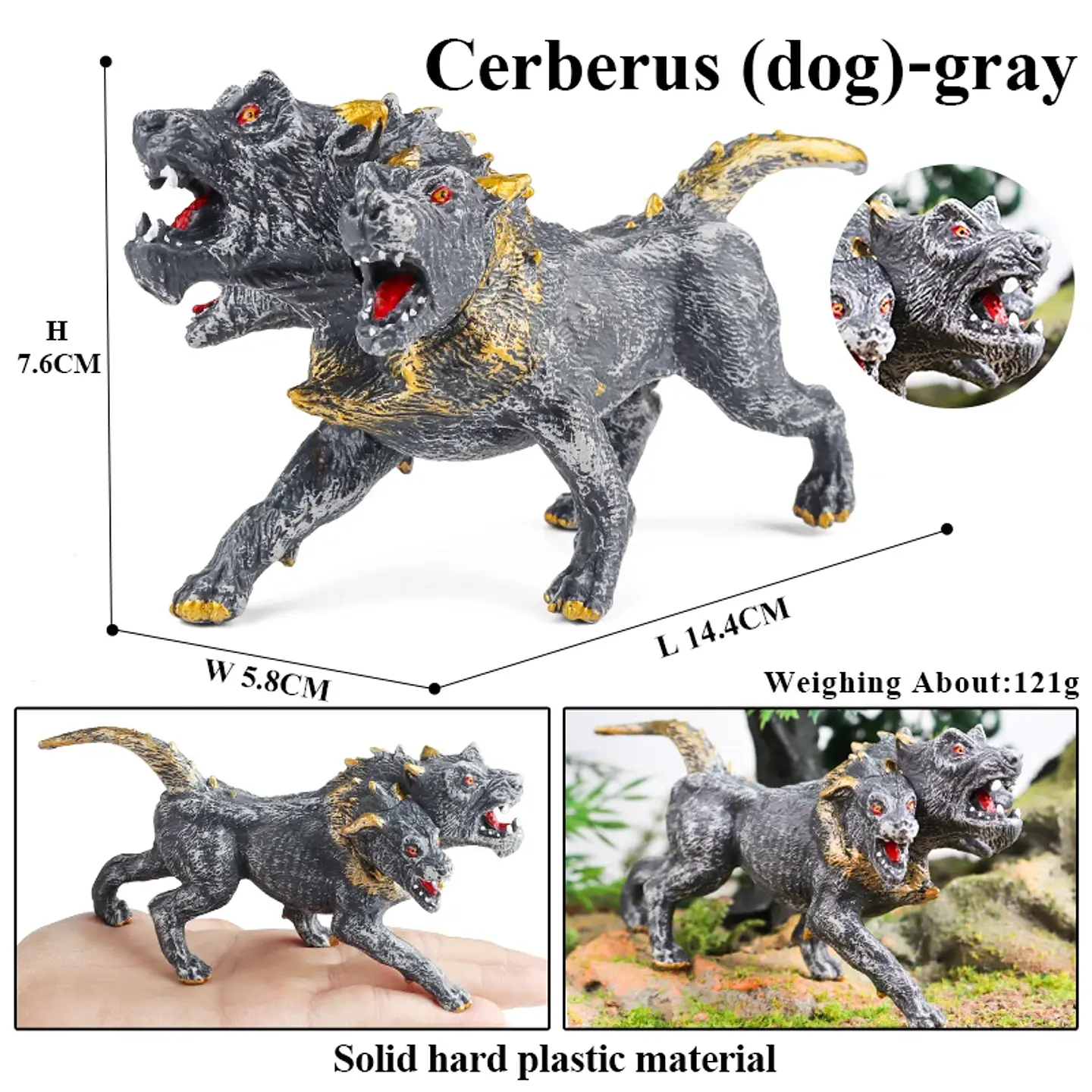 Mythical Creature Figure Collection – PVC Dragons 9