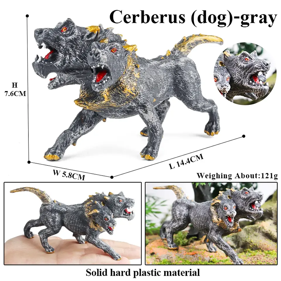 Mythical Creature Figure Collection – PVC Dragons 9
