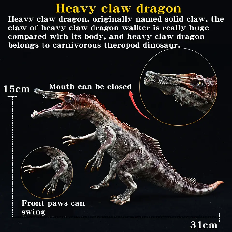 Jurassic Dinosaur Figure Collection – Realistic PVC 18