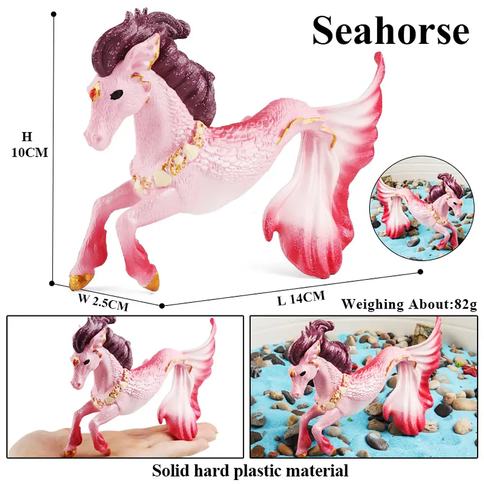 Mythical Creature Figure Collection – PVC Dragons 16