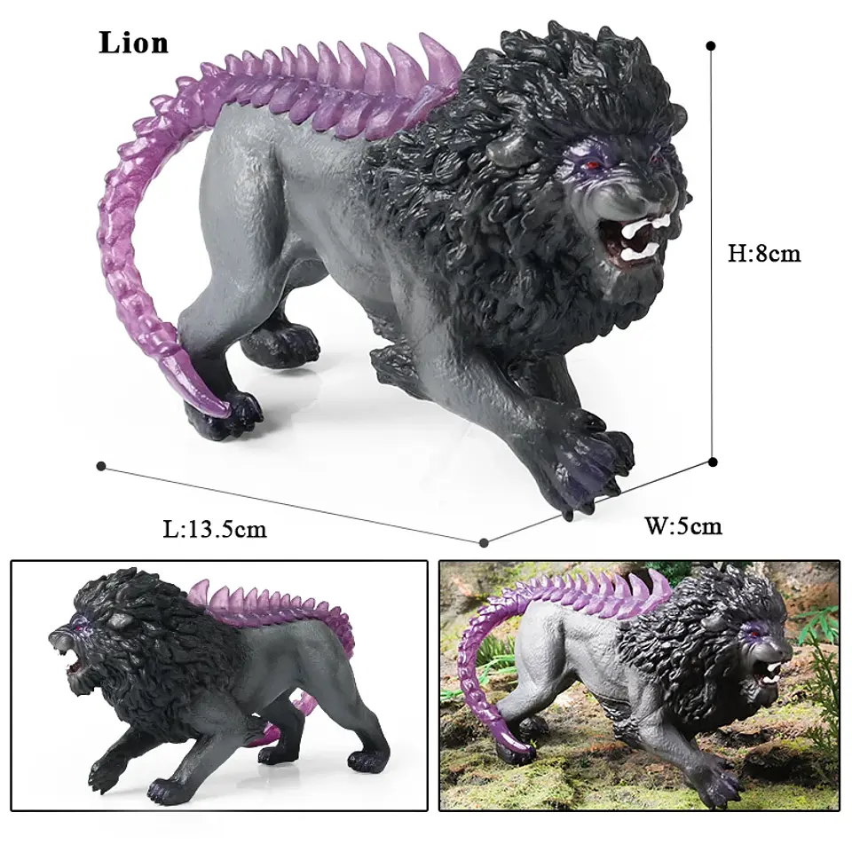 Mythical Creature Figure Collection – PVC Dragons 29