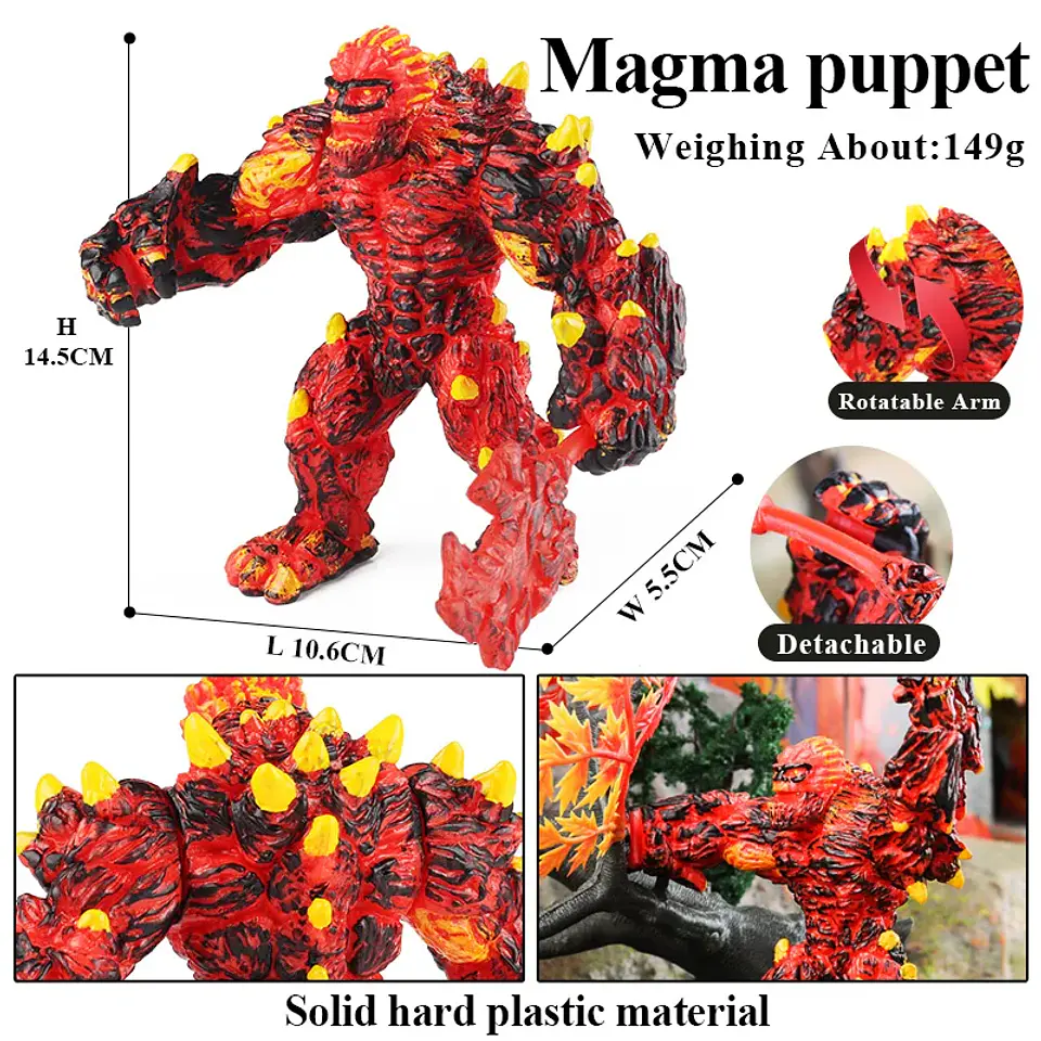 Mythical Creature Figure Collection – PVC Dragons 33