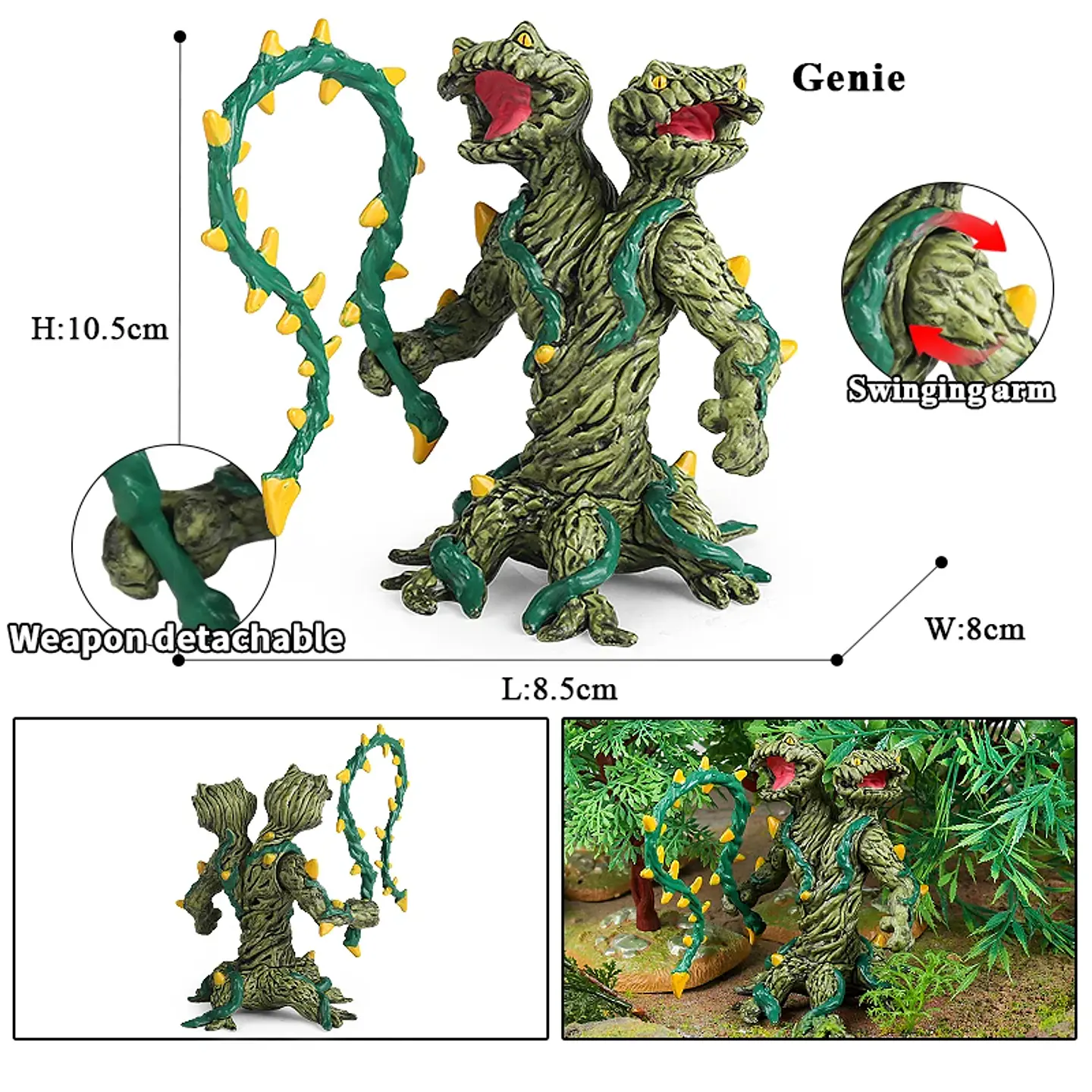 Mythical Creature Figure Collection – PVC Dragons 35