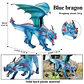 Mythical Creature Figure Collection – PVC Dragons - thumbnail 36