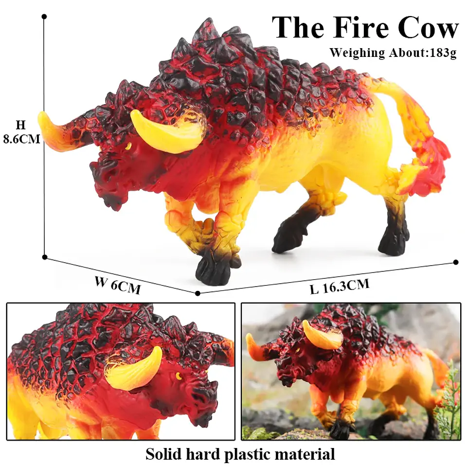 Mythical Creature Figure Collection – PVC Dragons 37