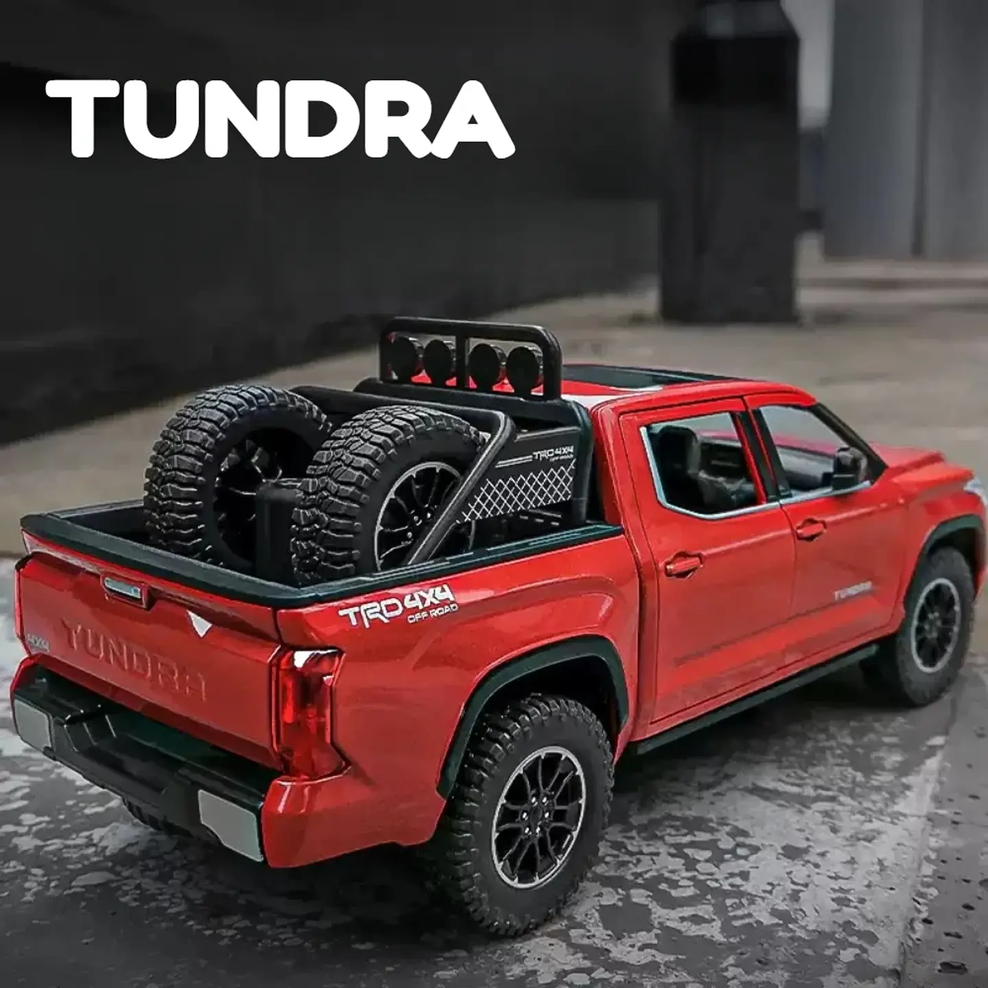 1:24 Diecast Pickup Truck Model – Sound & Light 1