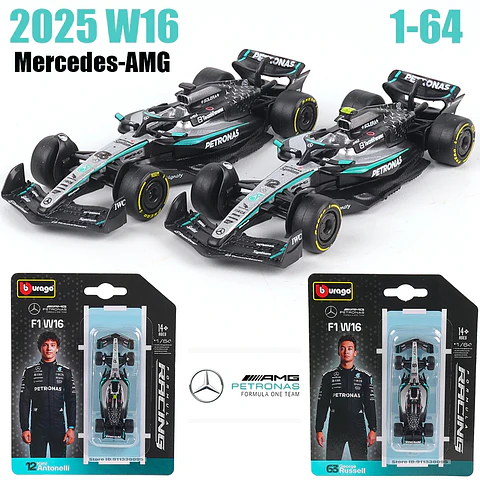 1:64 Diecast Formula Racing Car Model