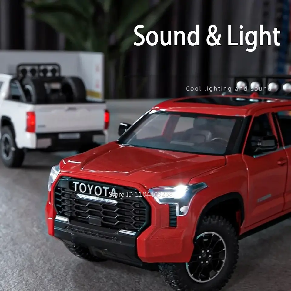 1:24 Diecast Pickup Truck Model – Sound & Light 3
