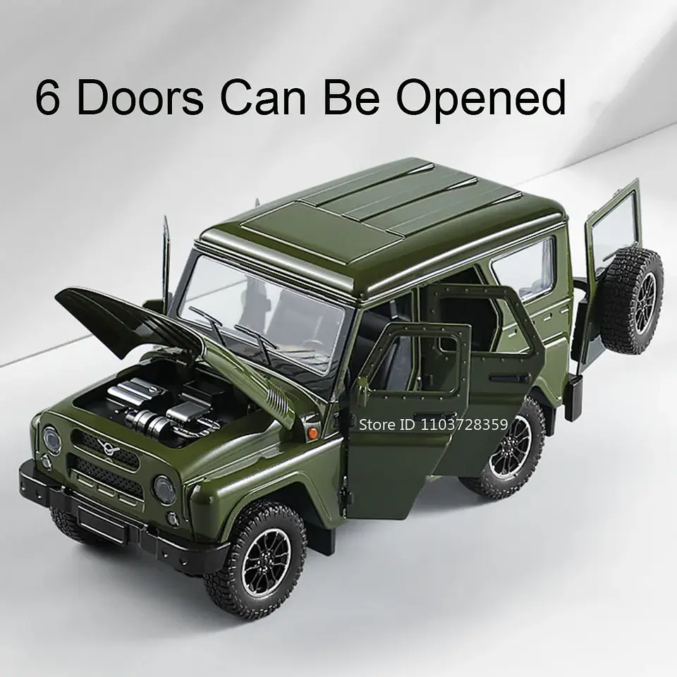 1:18 Diecast Off-Road Vehicle Model – Sound & Light 3