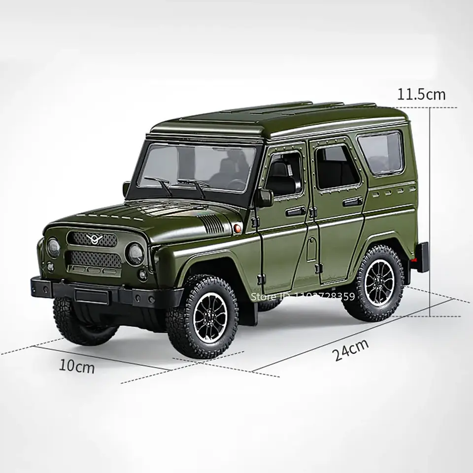1:18 Diecast Off-Road Vehicle Model – Sound & Light 4