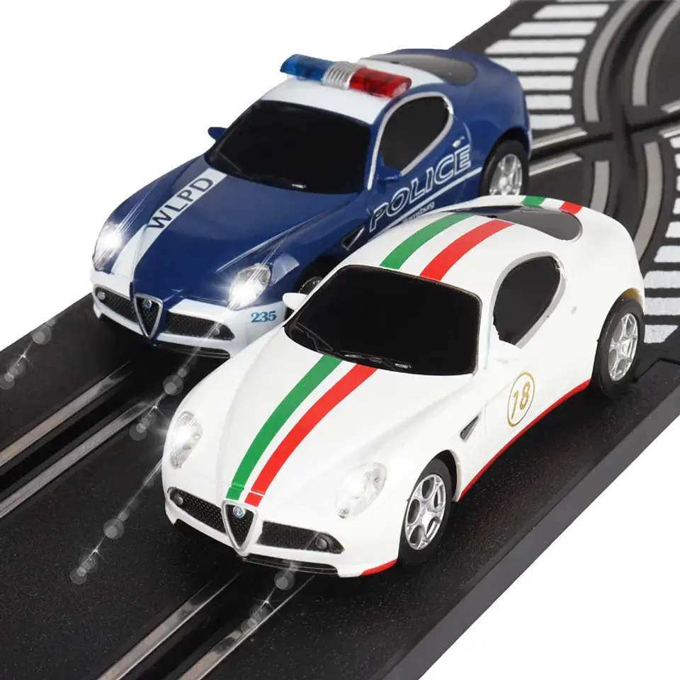 1:43 Police Slot Car – Electric Racing 2