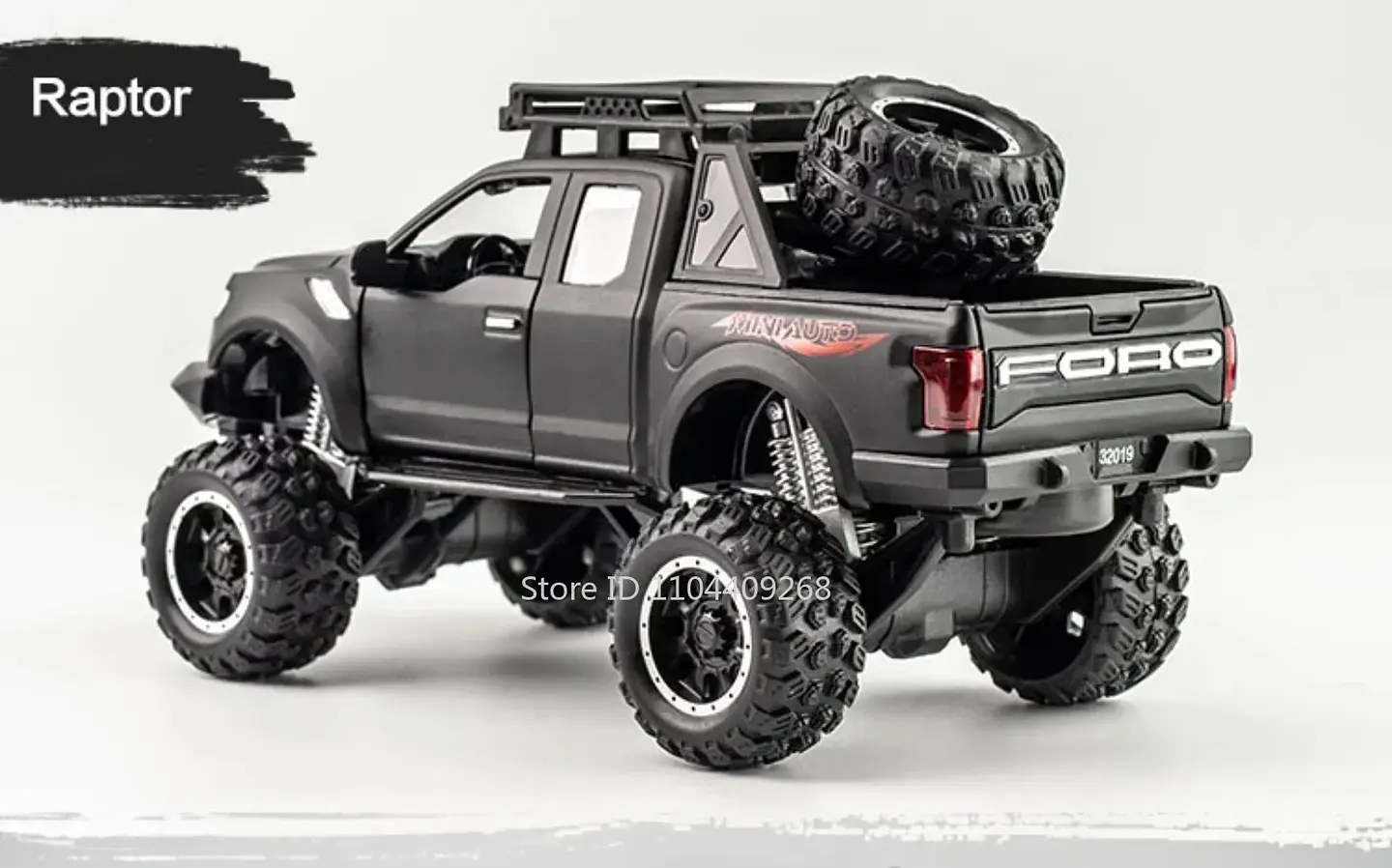 1:32 Diecast Off-Road Pickup Truck Model 1