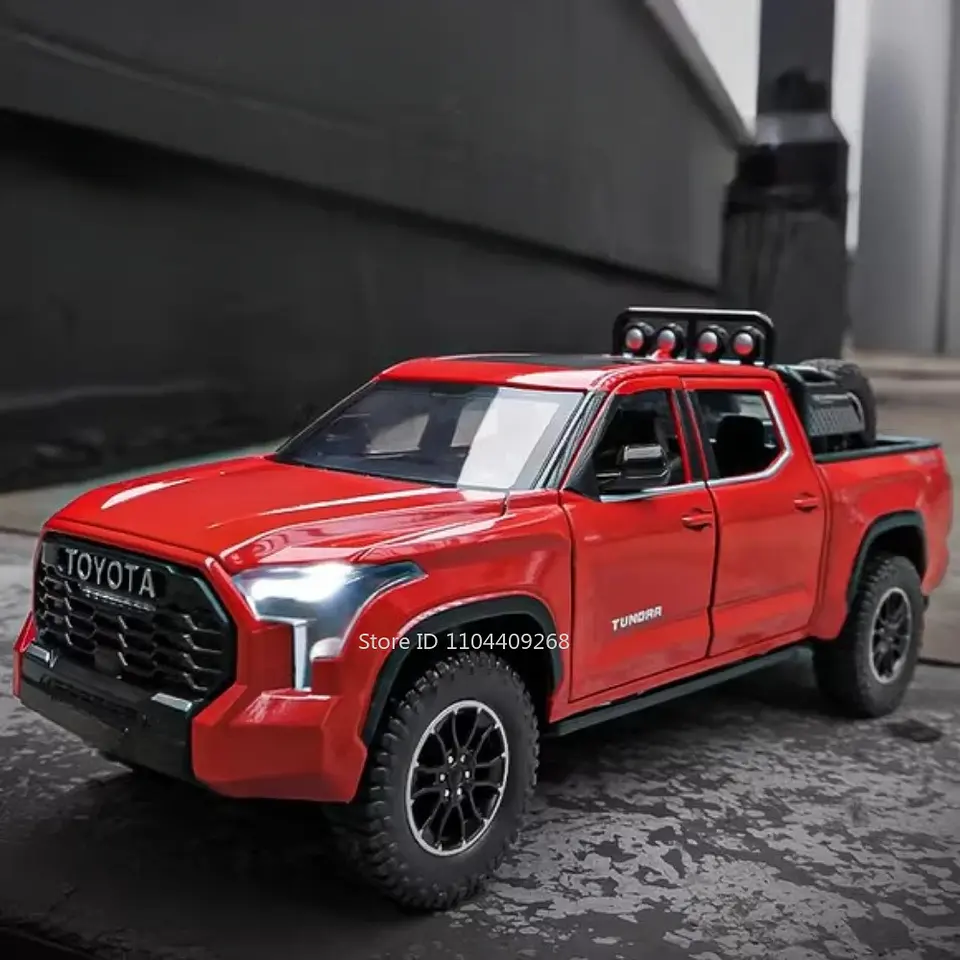 1:24 Diecast Pickup Truck Model – Sound & Light 6