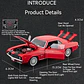 1:32 Diecast Muscle Car Model – Sound & Light - thumbnail 2