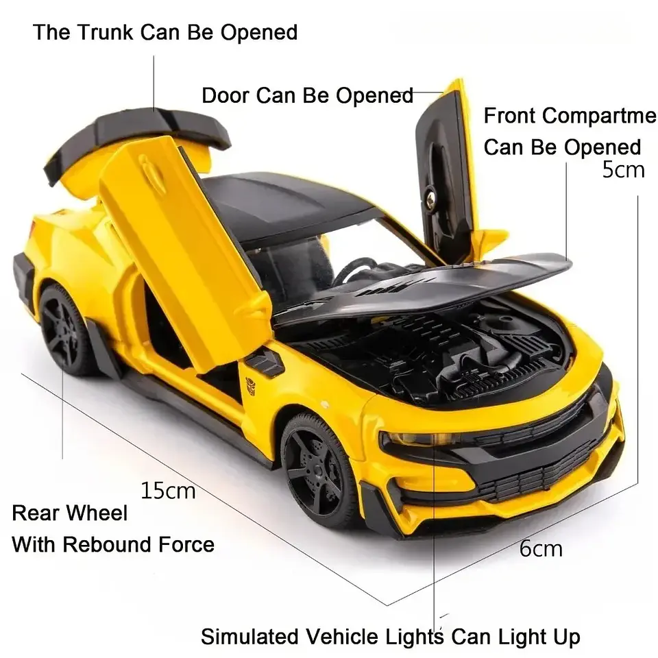 1:32 Diecast Muscle Car Model – Sound & Light 3