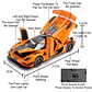 1:24 Diecast Sports Car Model – 4 Opening Doors - thumbnail 2