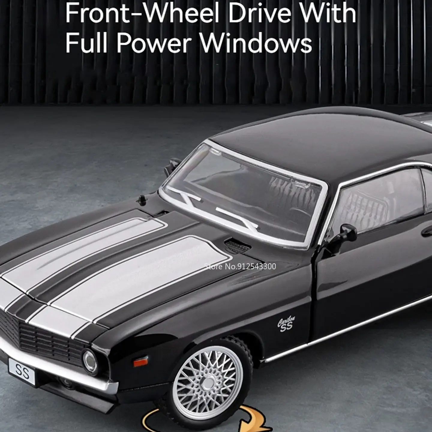 1:32 Diecast Muscle Car Model – Sound & Light 4