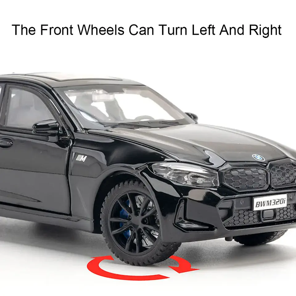 1:32 Diecast Sports Car Model – Sound & Light 8